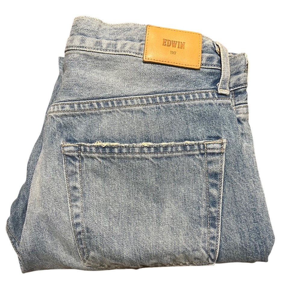 EDWIN Jeans Women's Kali Ankle Mission straight Leg Organic Cotton Size 28
